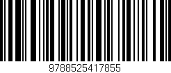 Código de barras (EAN, GTIN, SKU, ISBN): '9788525417855'