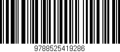 Código de barras (EAN, GTIN, SKU, ISBN): '9788525419286'