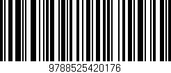 Código de barras (EAN, GTIN, SKU, ISBN): '9788525420176'