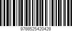 Código de barras (EAN, GTIN, SKU, ISBN): '9788525420428'