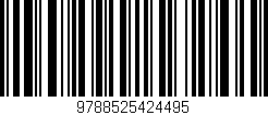 Código de barras (EAN, GTIN, SKU, ISBN): '9788525424495'