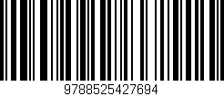 Código de barras (EAN, GTIN, SKU, ISBN): '9788525427694'