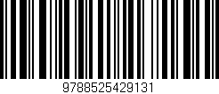 Código de barras (EAN, GTIN, SKU, ISBN): '9788525429131'