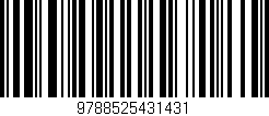 Código de barras (EAN, GTIN, SKU, ISBN): '9788525431431'