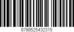 Código de barras (EAN, GTIN, SKU, ISBN): '9788525432315'