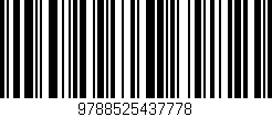 Código de barras (EAN, GTIN, SKU, ISBN): '9788525437778'