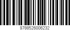 Código de barras (EAN, GTIN, SKU, ISBN): '9788526006232'
