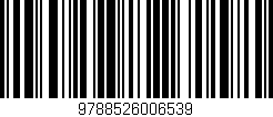 Código de barras (EAN, GTIN, SKU, ISBN): '9788526006539'