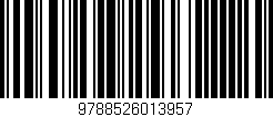 Código de barras (EAN, GTIN, SKU, ISBN): '9788526013957'