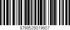 Código de barras (EAN, GTIN, SKU, ISBN): '9788526019607'