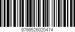 Código de barras (EAN, GTIN, SKU, ISBN): '9788526020474'