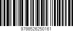 Código de barras (EAN, GTIN, SKU, ISBN): '9788526250161'