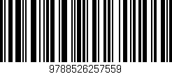 Código de barras (EAN, GTIN, SKU, ISBN): '9788526257559'