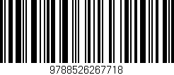 Código de barras (EAN, GTIN, SKU, ISBN): '9788526267718'