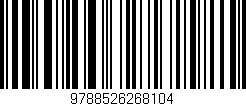 Código de barras (EAN, GTIN, SKU, ISBN): '9788526268104'