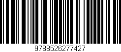 Código de barras (EAN, GTIN, SKU, ISBN): '9788526277427'
