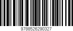 Código de barras (EAN, GTIN, SKU, ISBN): '9788526290327'