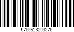 Código de barras (EAN, GTIN, SKU, ISBN): '9788526298378'