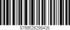 Código de barras (EAN, GTIN, SKU, ISBN): '9788526298439'