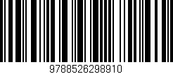 Código de barras (EAN, GTIN, SKU, ISBN): '9788526298910'