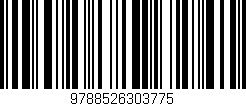 Código de barras (EAN, GTIN, SKU, ISBN): '9788526303775'