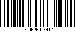 Código de barras (EAN, GTIN, SKU, ISBN): '9788526306417'