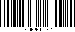 Código de barras (EAN, GTIN, SKU, ISBN): '9788526308671'