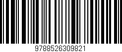 Código de barras (EAN, GTIN, SKU, ISBN): '9788526309821'