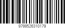 Código de barras (EAN, GTIN, SKU, ISBN): '9788526310179'
