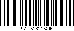 Código de barras (EAN, GTIN, SKU, ISBN): '9788526317406'