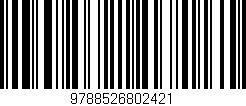 Código de barras (EAN, GTIN, SKU, ISBN): '9788526802421'