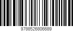 Código de barras (EAN, GTIN, SKU, ISBN): '9788526806689'