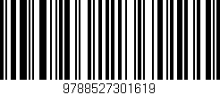 Código de barras (EAN, GTIN, SKU, ISBN): '9788527301619'