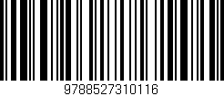 Código de barras (EAN, GTIN, SKU, ISBN): '9788527310116'