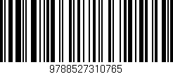Código de barras (EAN, GTIN, SKU, ISBN): '9788527310765'