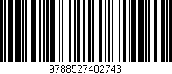 Código de barras (EAN, GTIN, SKU, ISBN): '9788527402743'