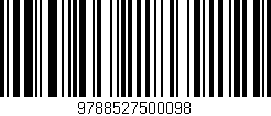 Código de barras (EAN, GTIN, SKU, ISBN): '9788527500098'