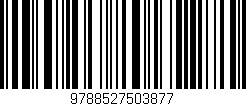 Código de barras (EAN, GTIN, SKU, ISBN): '9788527503877'