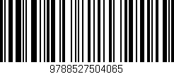 Código de barras (EAN, GTIN, SKU, ISBN): '9788527504065'