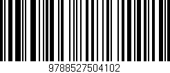 Código de barras (EAN, GTIN, SKU, ISBN): '9788527504102'