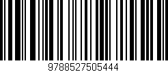 Código de barras (EAN, GTIN, SKU, ISBN): '9788527505444'