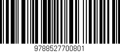 Código de barras (EAN, GTIN, SKU, ISBN): '9788527700801'