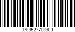Código de barras (EAN, GTIN, SKU, ISBN): '9788527708609'