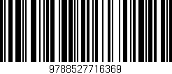 Código de barras (EAN, GTIN, SKU, ISBN): '9788527716369'