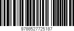 Código de barras (EAN, GTIN, SKU, ISBN): '9788527725187'