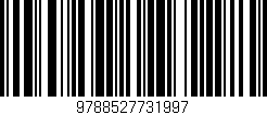 Código de barras (EAN, GTIN, SKU, ISBN): '9788527731997'