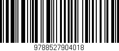 Código de barras (EAN, GTIN, SKU, ISBN): '9788527904018'