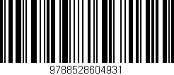 Código de barras (EAN, GTIN, SKU, ISBN): '9788528604931'