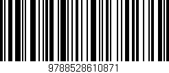 Código de barras (EAN, GTIN, SKU, ISBN): '9788528610871'