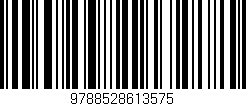 Código de barras (EAN, GTIN, SKU, ISBN): '9788528613575'
